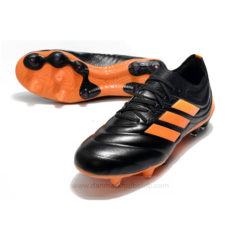 Adidas Copa 19.1 FG Fodboldstøvler Herre – Orange Sort